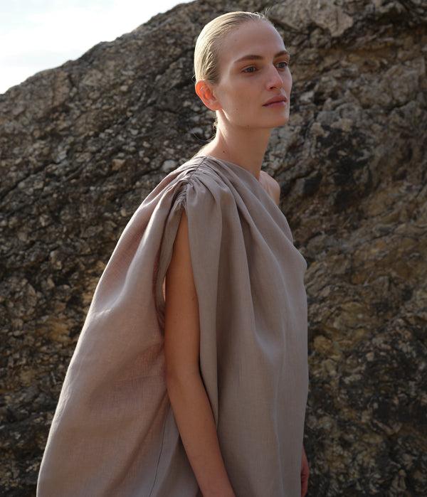 Piece Of White Aesop Mini Dress Moon