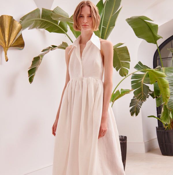 Piece Of White Aida Dress Coconut