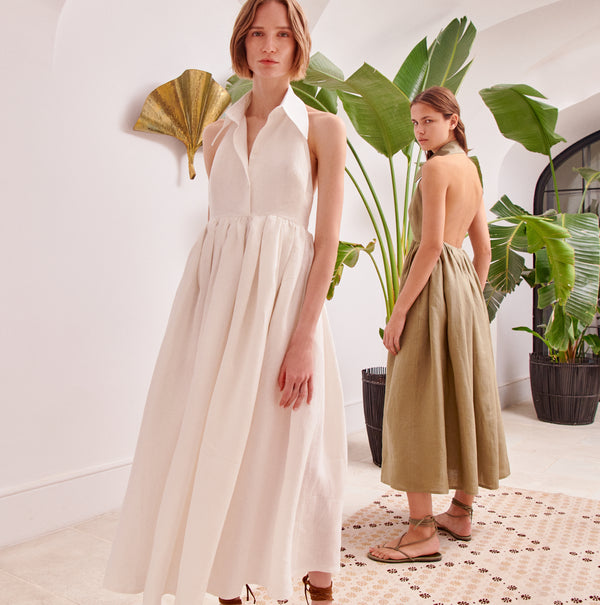 piece of white Aida Dress Coconut