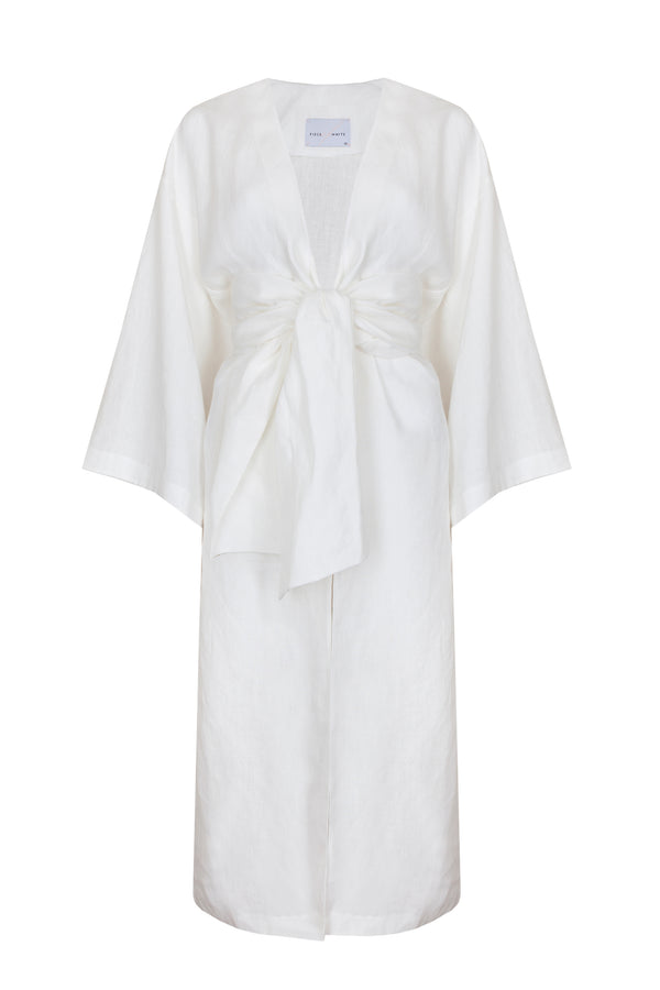 Piece Of White Amara Dress Coconut