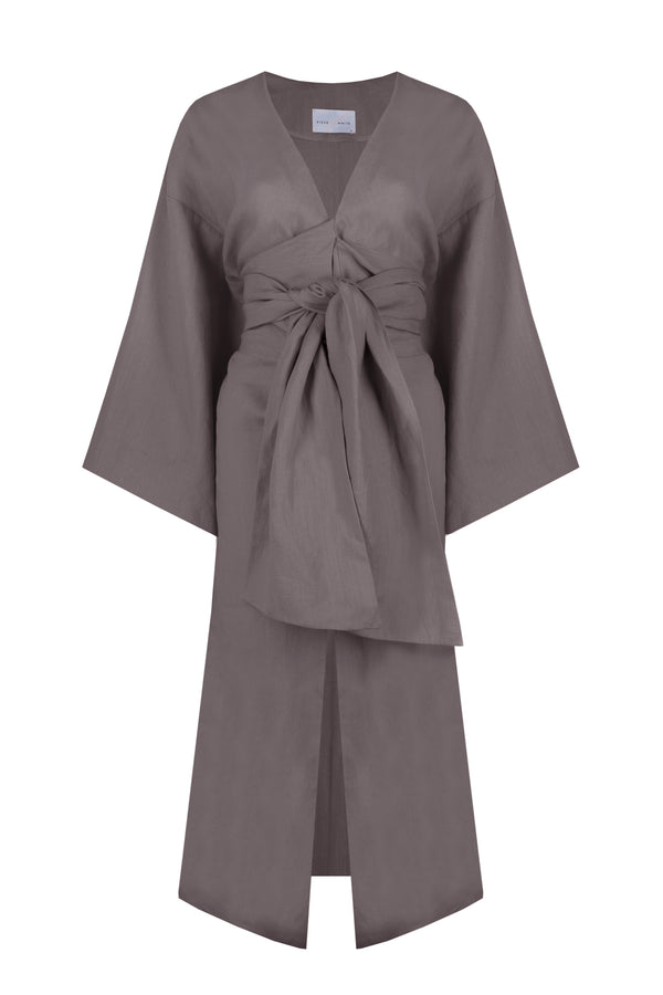 Piece Of White Amara Dress Stone