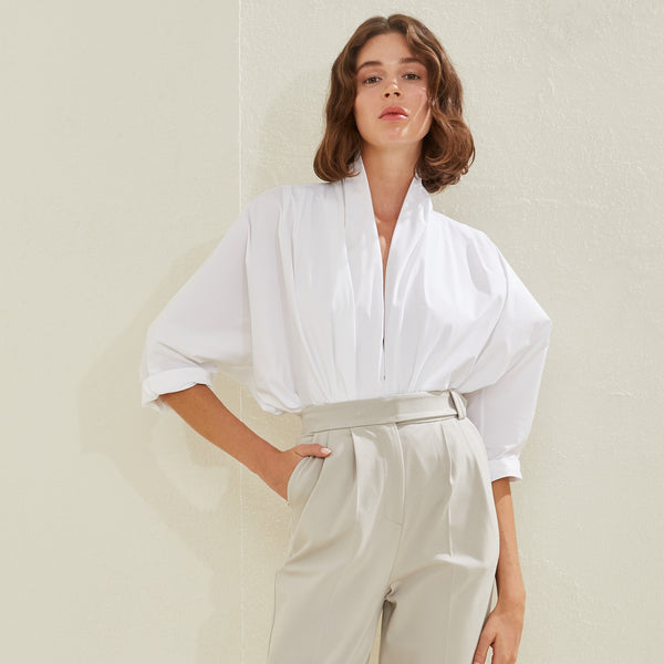 Piece Of White Ashley Shirt Coconut