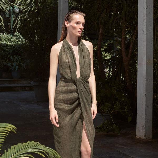 Piece Of White Athena Dress Cactus