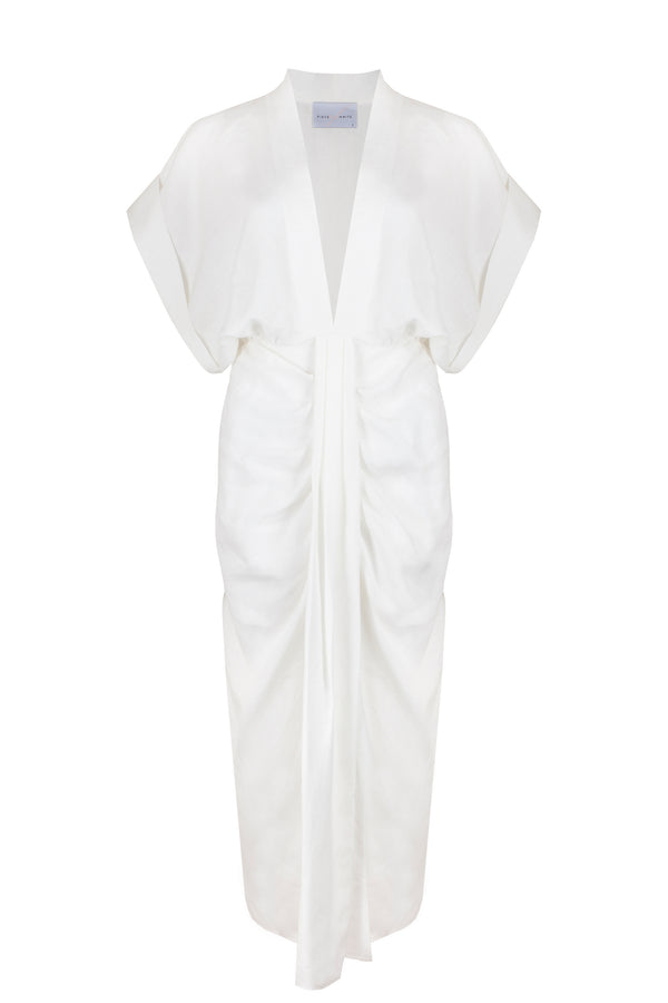 Piece Of White Audelia Dress Coconut