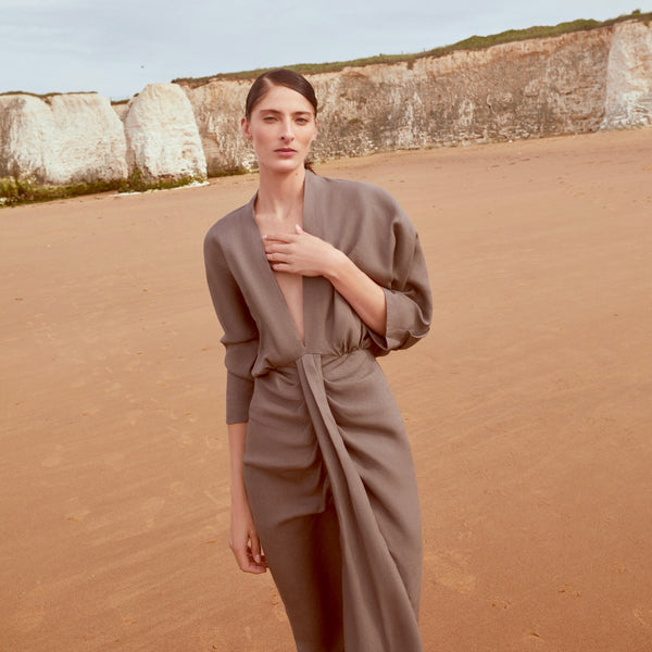 piece of white Audrey Dress