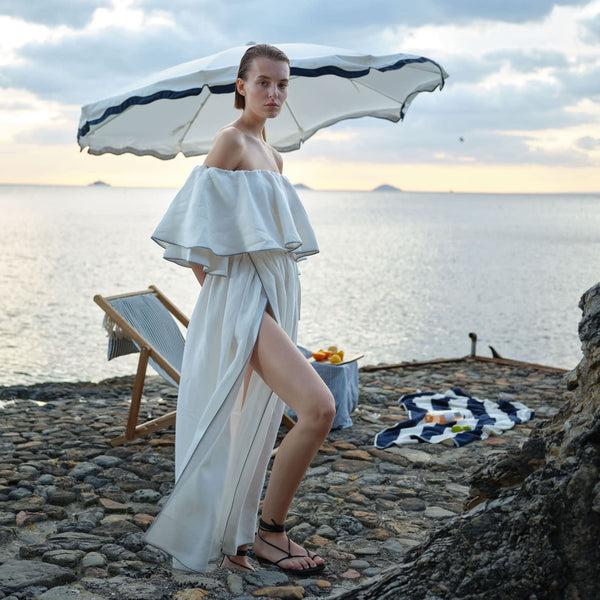 Piece Of White Candace Skirt Coconut