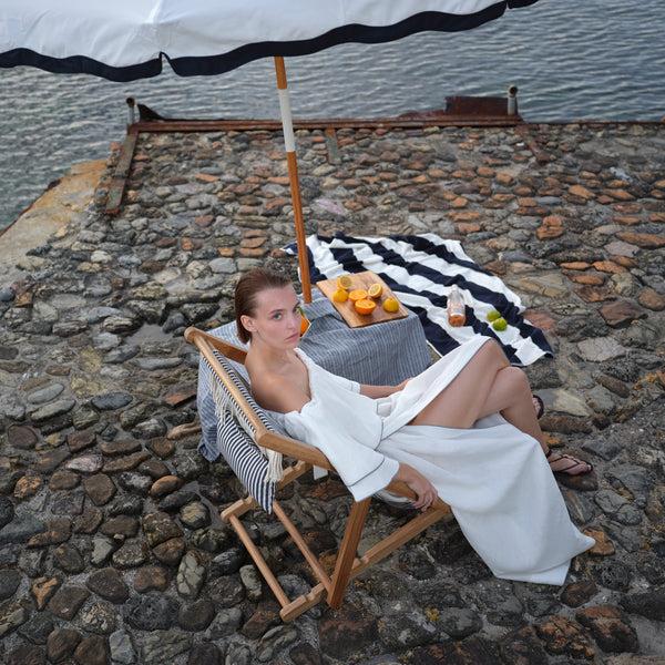 piece of white Candace Skirt Coconut