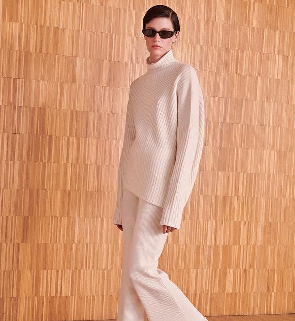 Piece Of White Candela Sweater Coconut