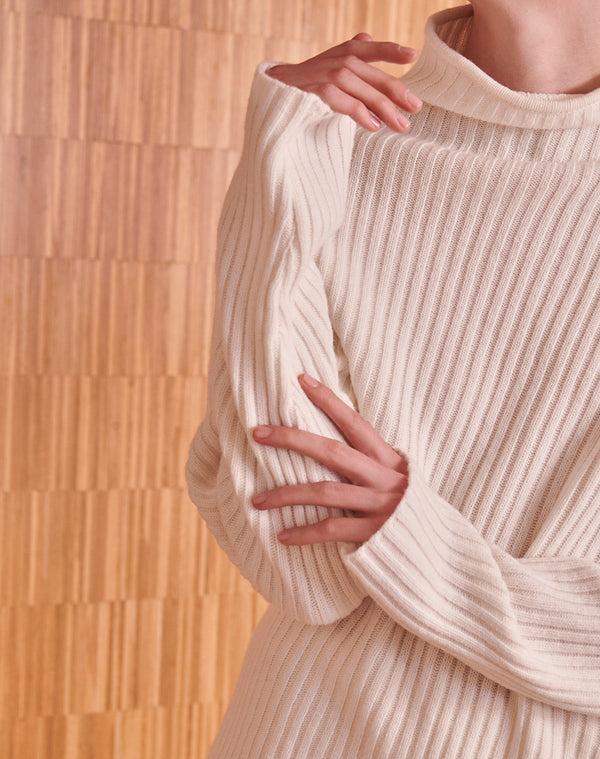 Piece Of White Candela Sweater Coconut