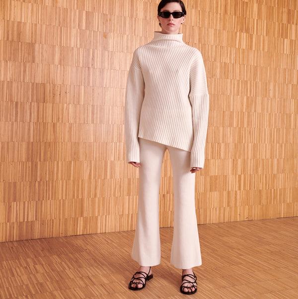 piece of white Dani Trousers Coconut