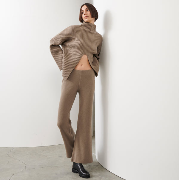 piece of white Dani Trousers Peanut