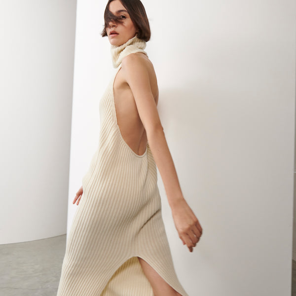 Piece Of White Estelle Dress Coconut