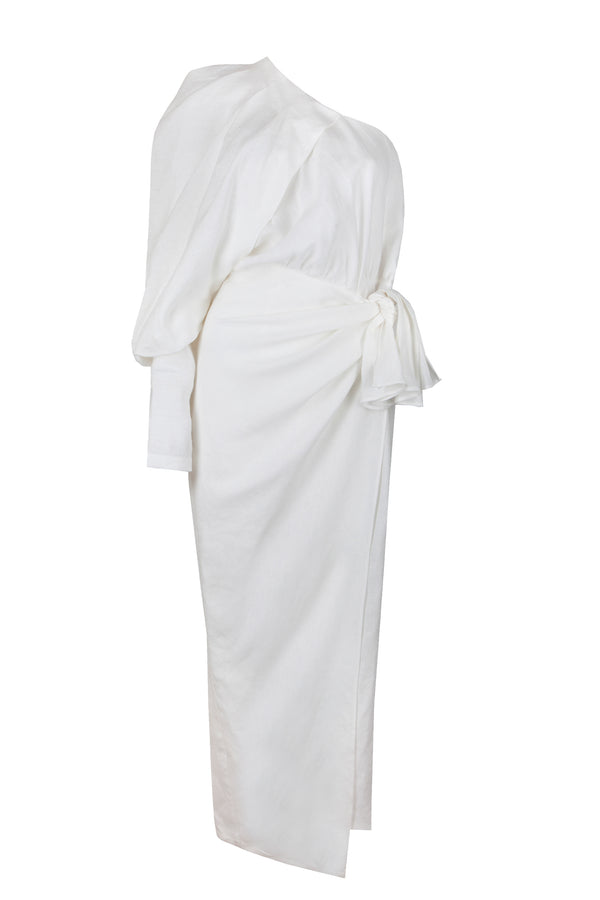 Piece Of White Galilea Dress Coconut