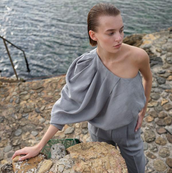 Piece Of White Galilea Top Breeze