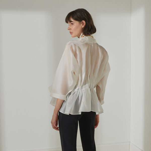 piece of white Gazelle Shirt Coconut