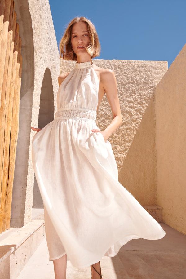 Piece Of White Giuliana Dress Coconut