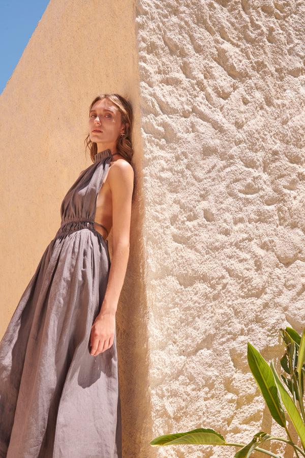 Piece Of White Giuliana Dress Stone