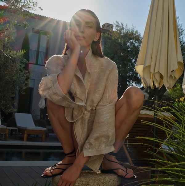 Piece Of White Josie Shirt Biscotti