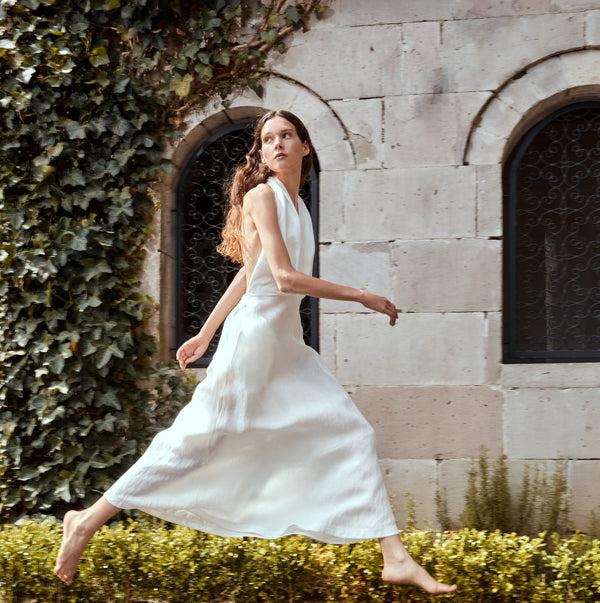 Piece Of White Leyla Dress Coconut