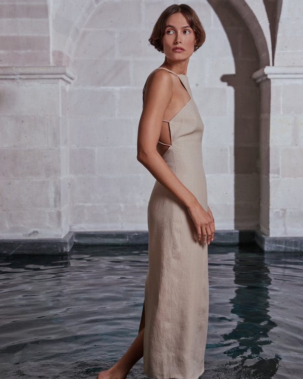 Piece Of White Linda Dress Peanut