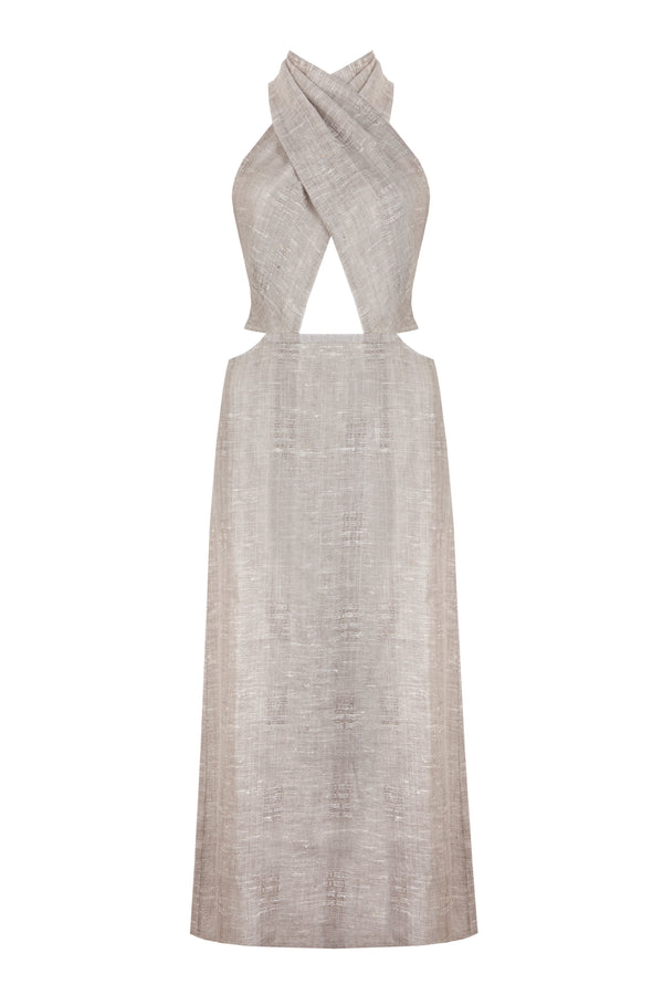 Piece Of White Lya Dress Biscotti