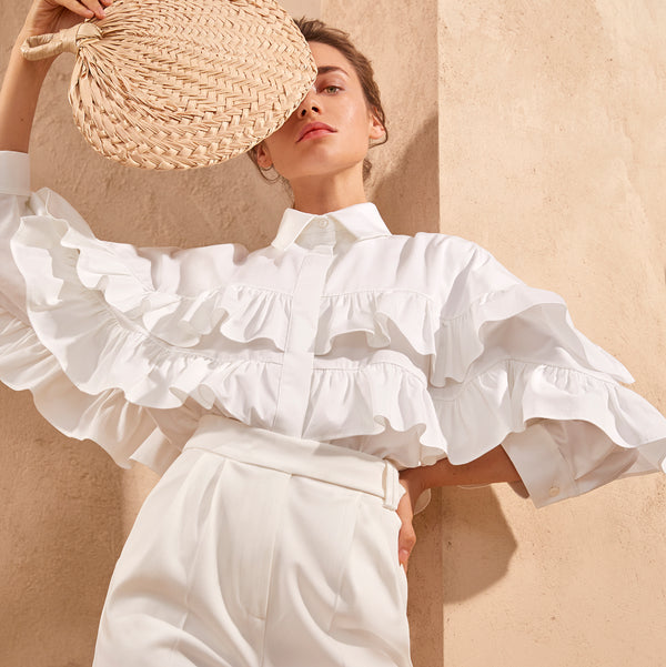 piece of white Monique Shirt