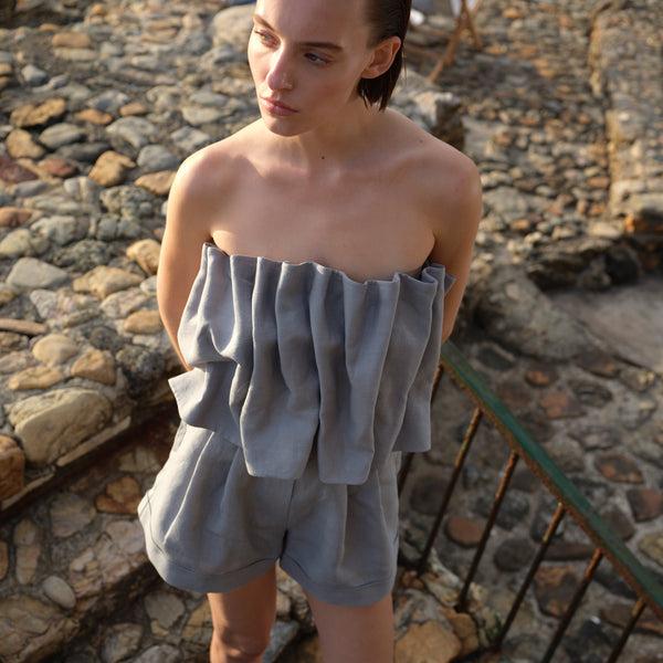 piece of white Sadie Top Breeze