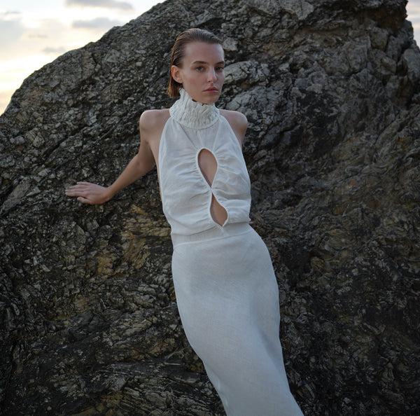 Piece Of White Sayla Dress Coconut