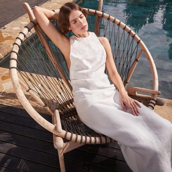 Piece Of White Scarlett Dress Coconut