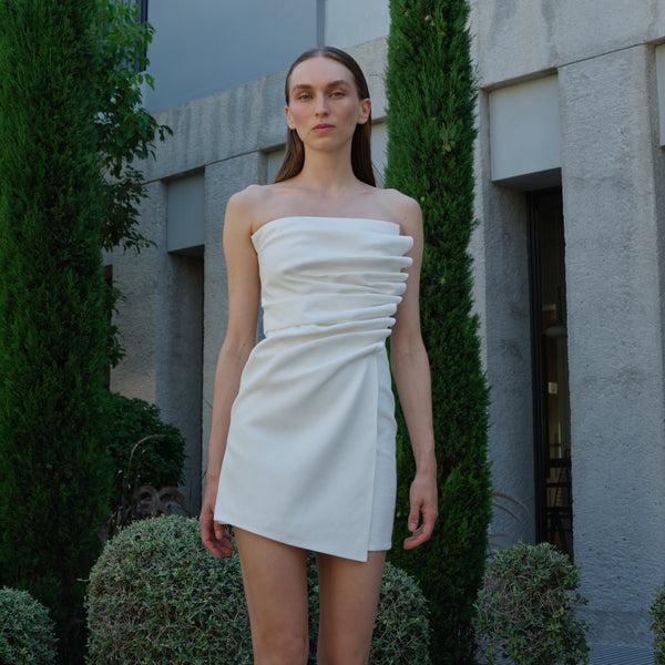 Piece Of White Sloane Dress Coconut