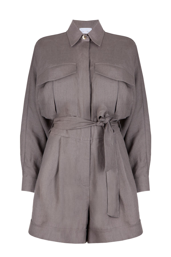 Piece Of White Soleil Jumpsuit Stone