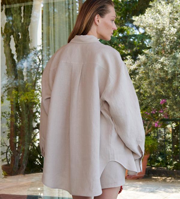 Piece Of White Thea Shirt Peanut