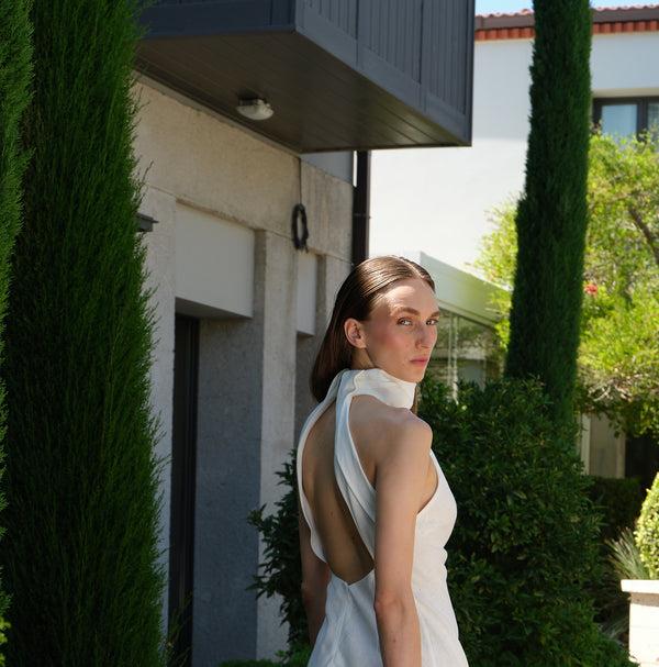 Piece Of White Tina Dress Coconut