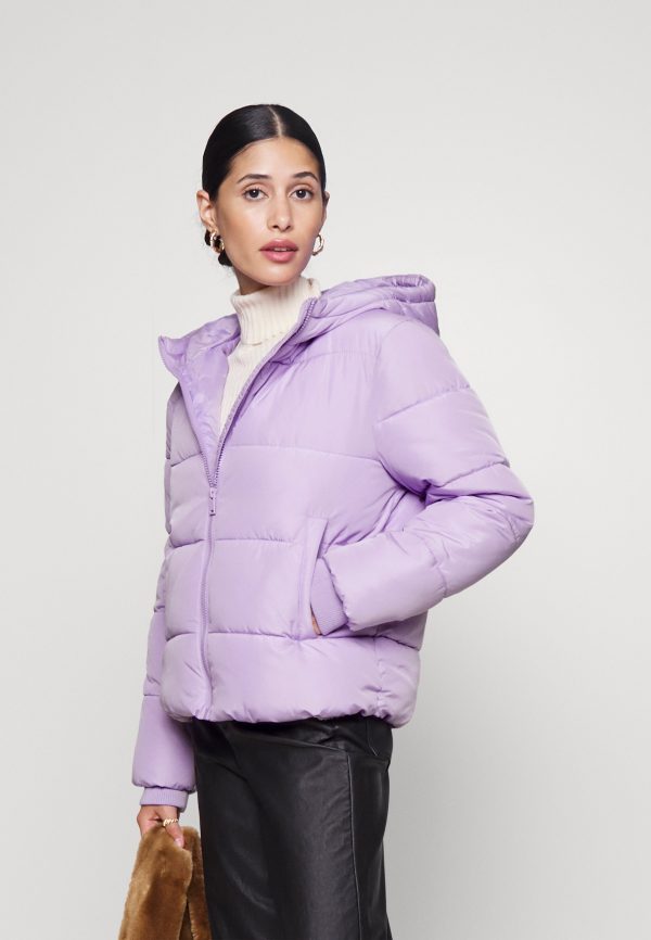 Pieces Petite PCBEE PRINT PUFFER – Winter Jacket Pieces Petite Best Quality