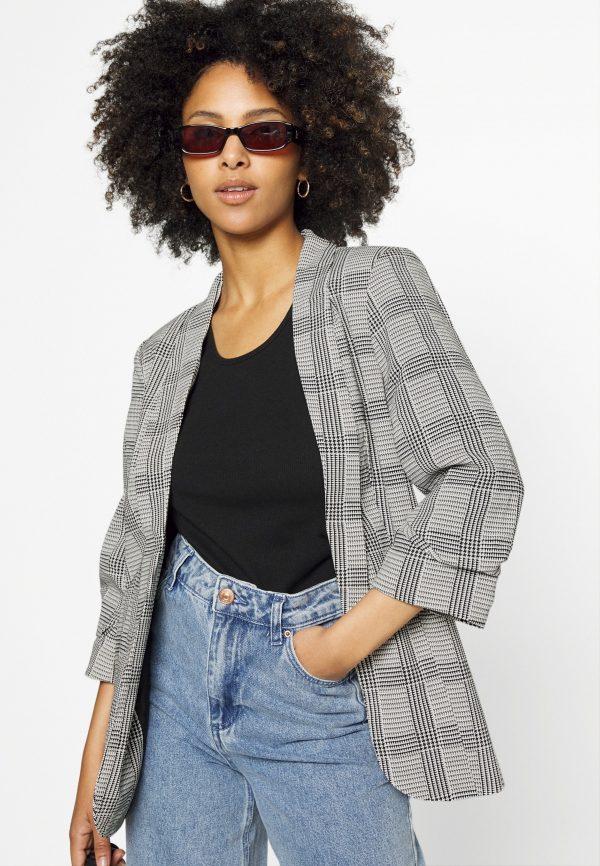 Pieces Petite PCBOSS PRINTED – Blazer Pieces Petite Less Expensive