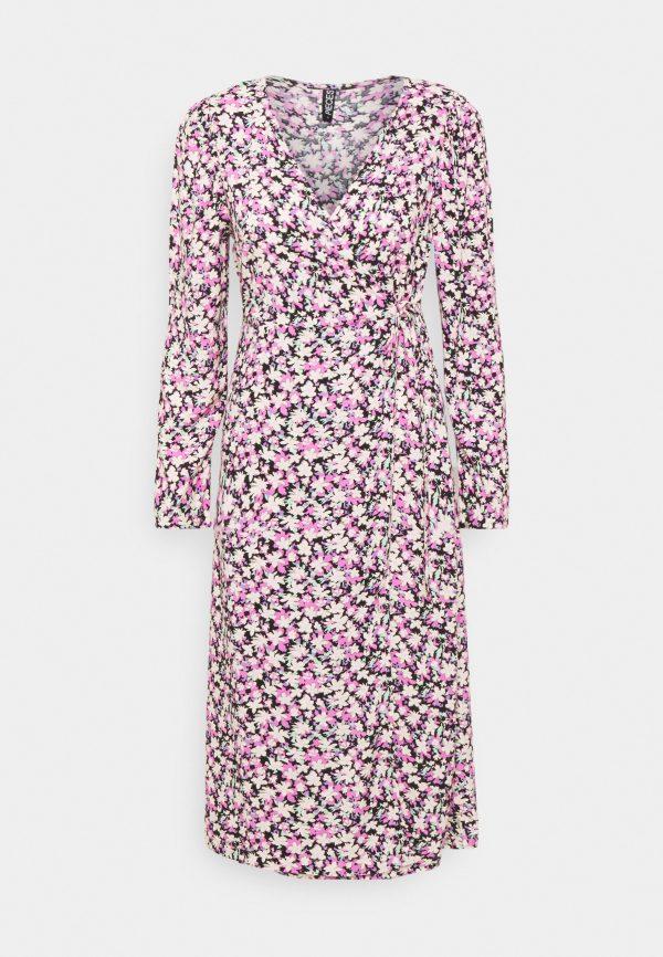 Pieces Petite PCCARLY WRAP DRESS – Day Dress Pieces Petite Cheap