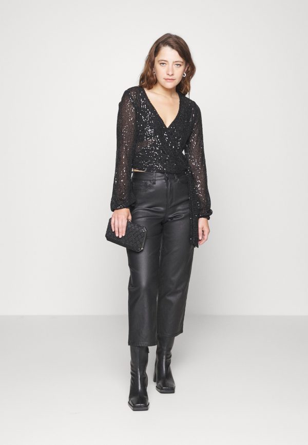 pieces petite PCDELPHIA WRAP – Blouse Pieces Petite Discounts