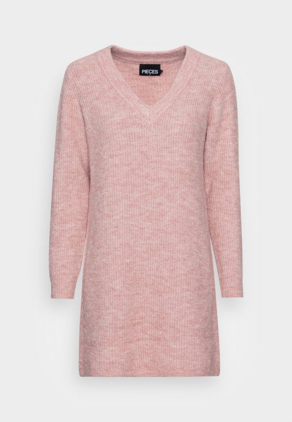 Pieces Petite PCELLEN V NECK DRESS – Jumper Dress Pieces Petite Lower Prices