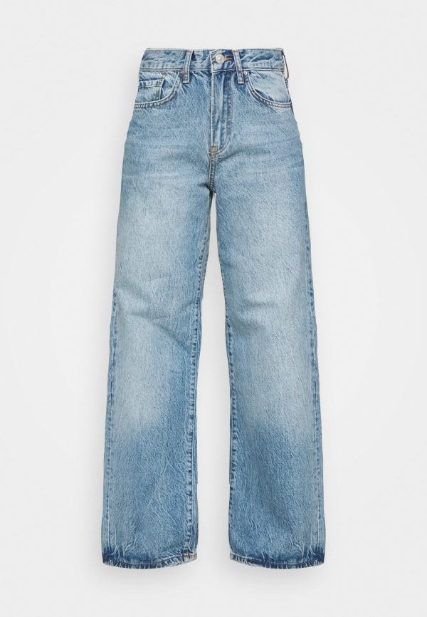 Pieces Petite PCFLIKKA SUPER WIDE – Flared Jeans Pieces Petite Cheap