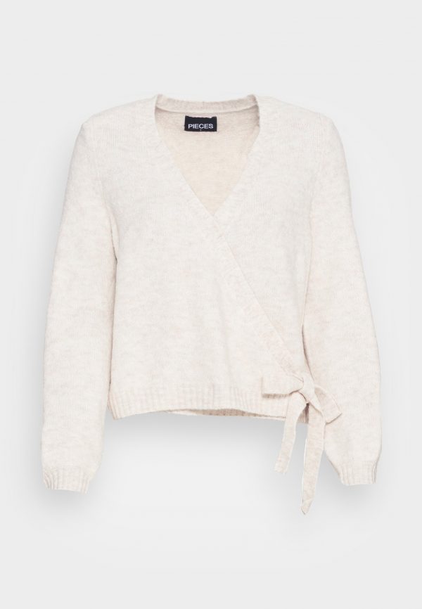 Pieces Petite PCGESSIE WRAP CARDIGAN – Cardigan Pieces Petite Discount Store