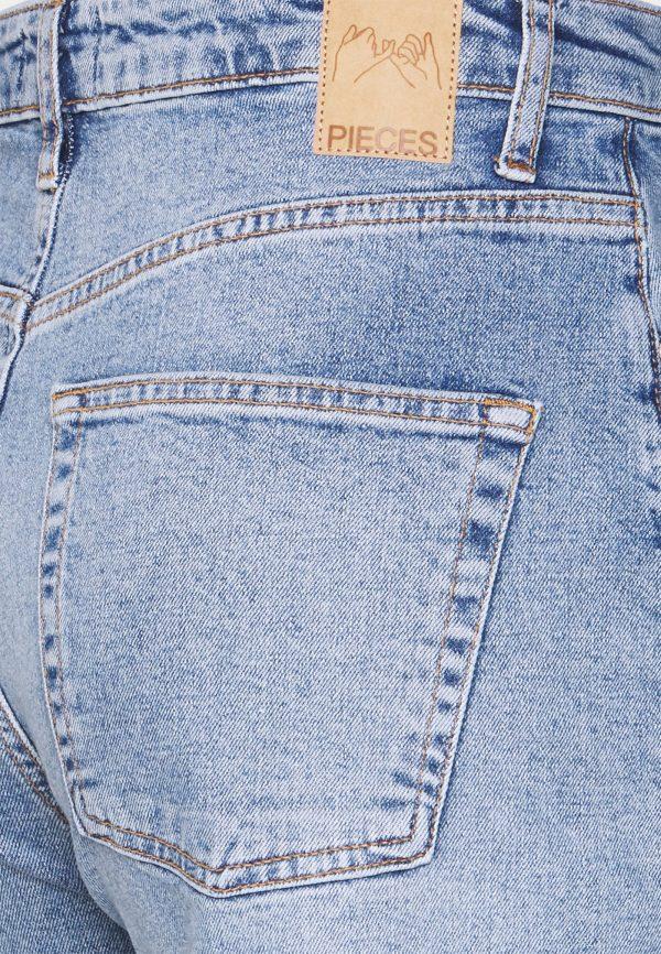 Pieces Petite PCHOLLY ULTRA WIDE DESTOY – Relaxed Fit Jeans Pieces Petite Exclusive