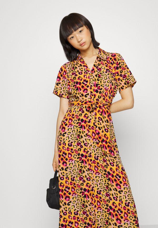 Pieces Petite PCJOSI V NECK MIDI SHIRT DRESS – Shirt Dress Pieces Petite Featured