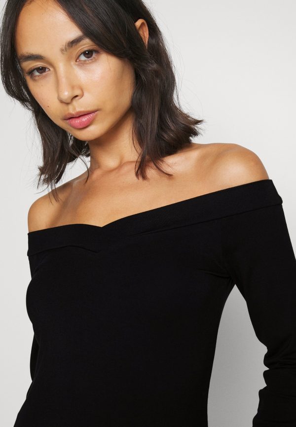 Pieces Petite PCMALIVA V NECK – Long Sleeved Top Pieces Petite Cheap