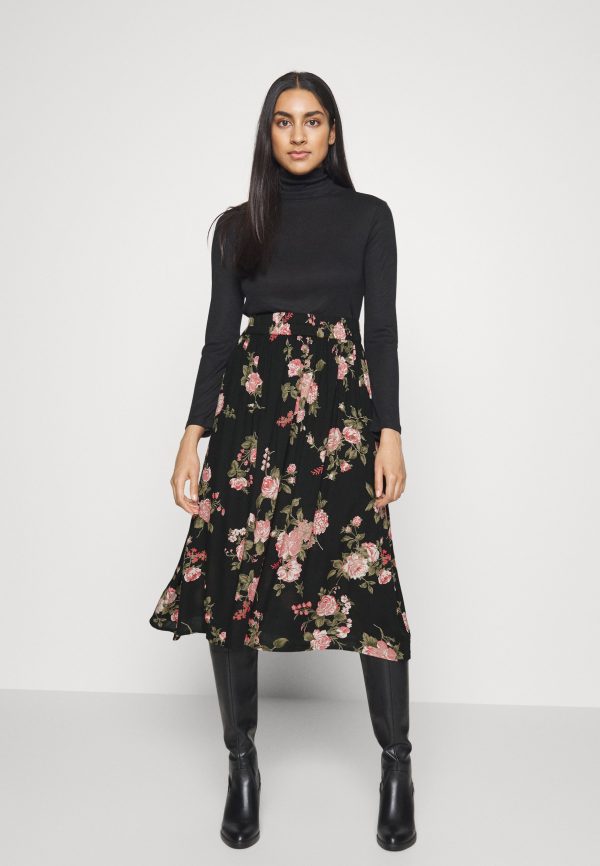 Pieces Petite PCNYA MIDI SKIRT – A-line Skirt Pieces Petite New