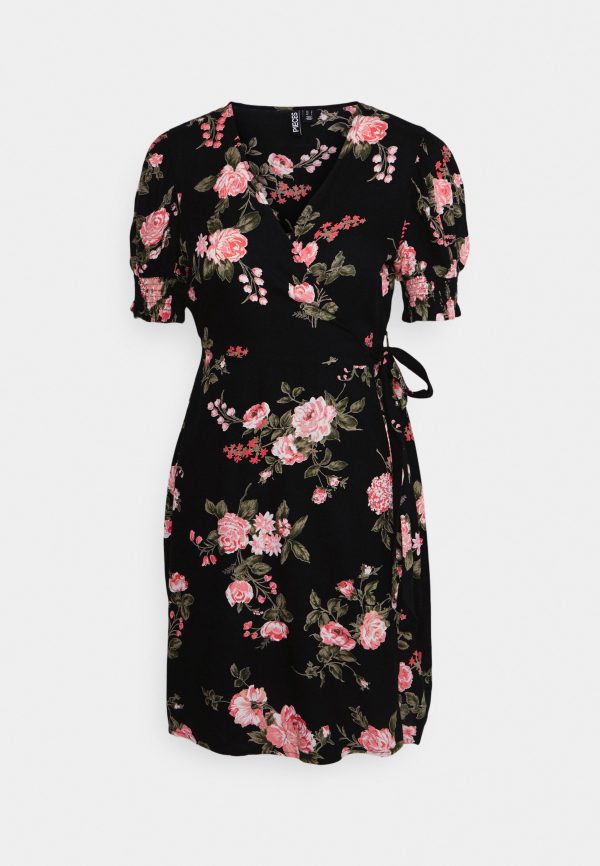 Pieces Petite PCNYA WRAP DRESS – Day Dress Pieces Petite Premium