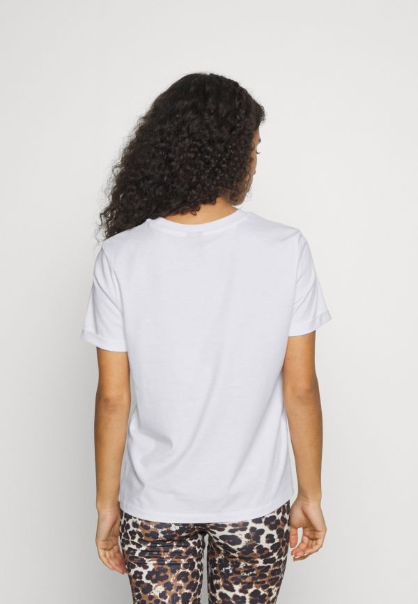 Pieces Petite PCRIA FOLD UP SOLID TEE – Basic T-shirt Pieces Petite Discount Store