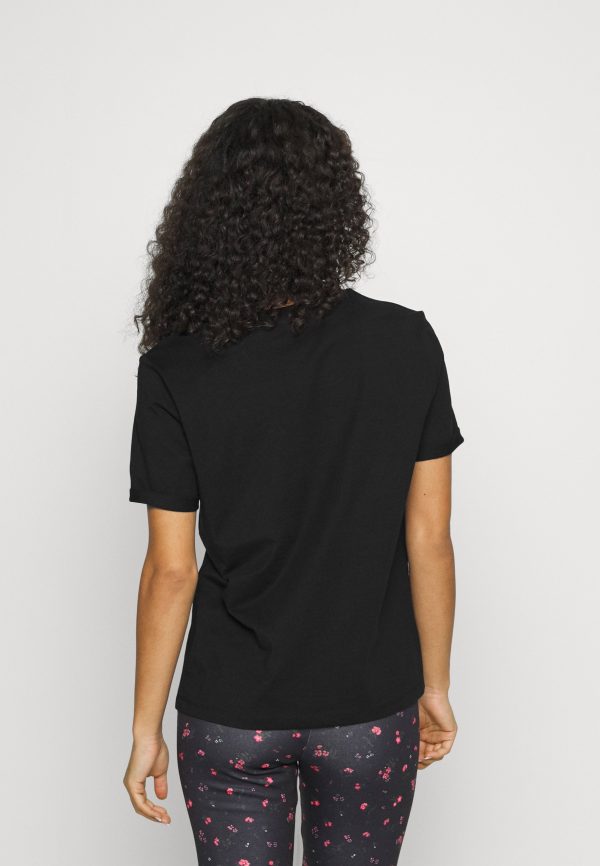 Pieces Petite PCRIA FOLD UP SOLID TEE – Basic T-shirt Pieces Petite Exclusive