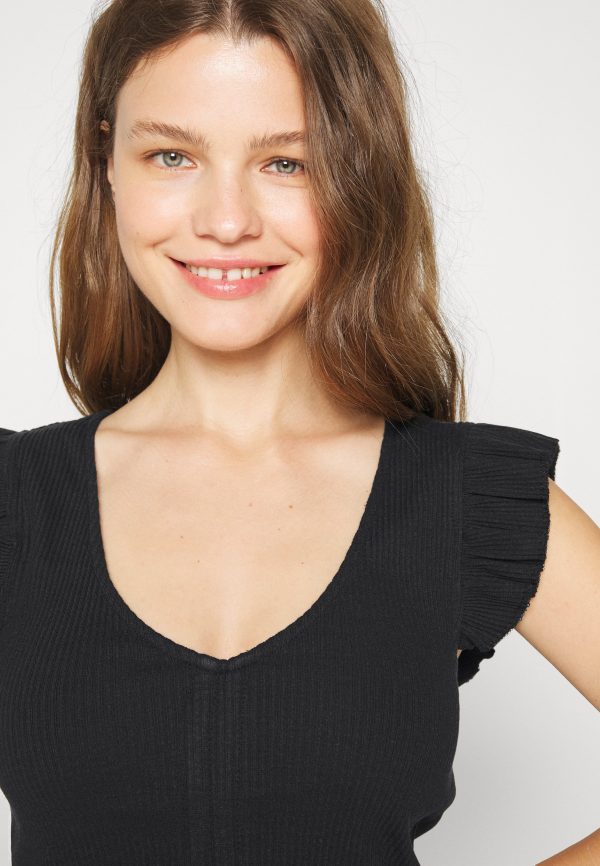 Pieces Petite PCTEGAN CROP TIE – Print T-shirt Pieces Petite Online