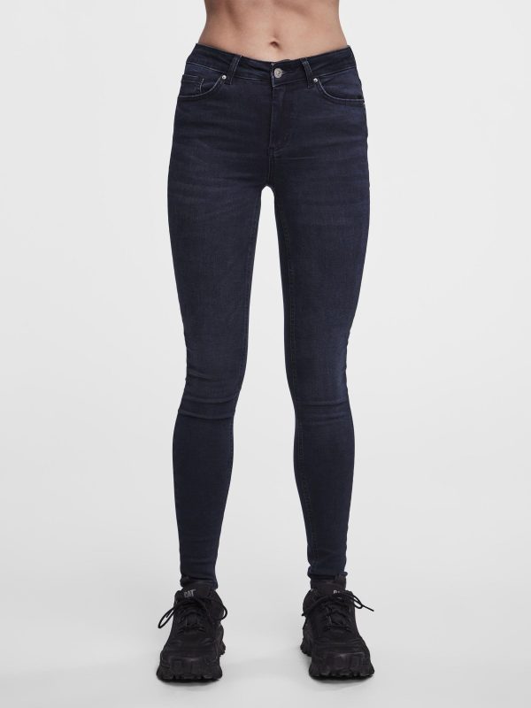 Pieces Petite Pieces Bargain Sale PCDELLY MW SKINNY FIT JEANS