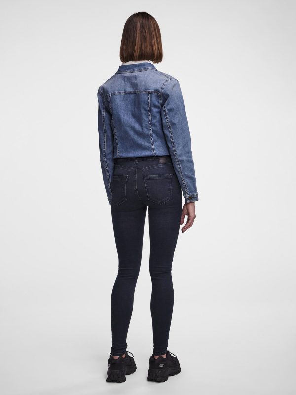 pieces petite Pieces Bargain Sale PCDELLY MW SKINNY FIT JEANS